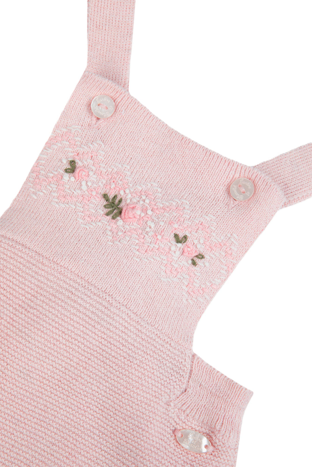Salopette rosa per neonata CD200203026H 30 Tartine et Chocolat 