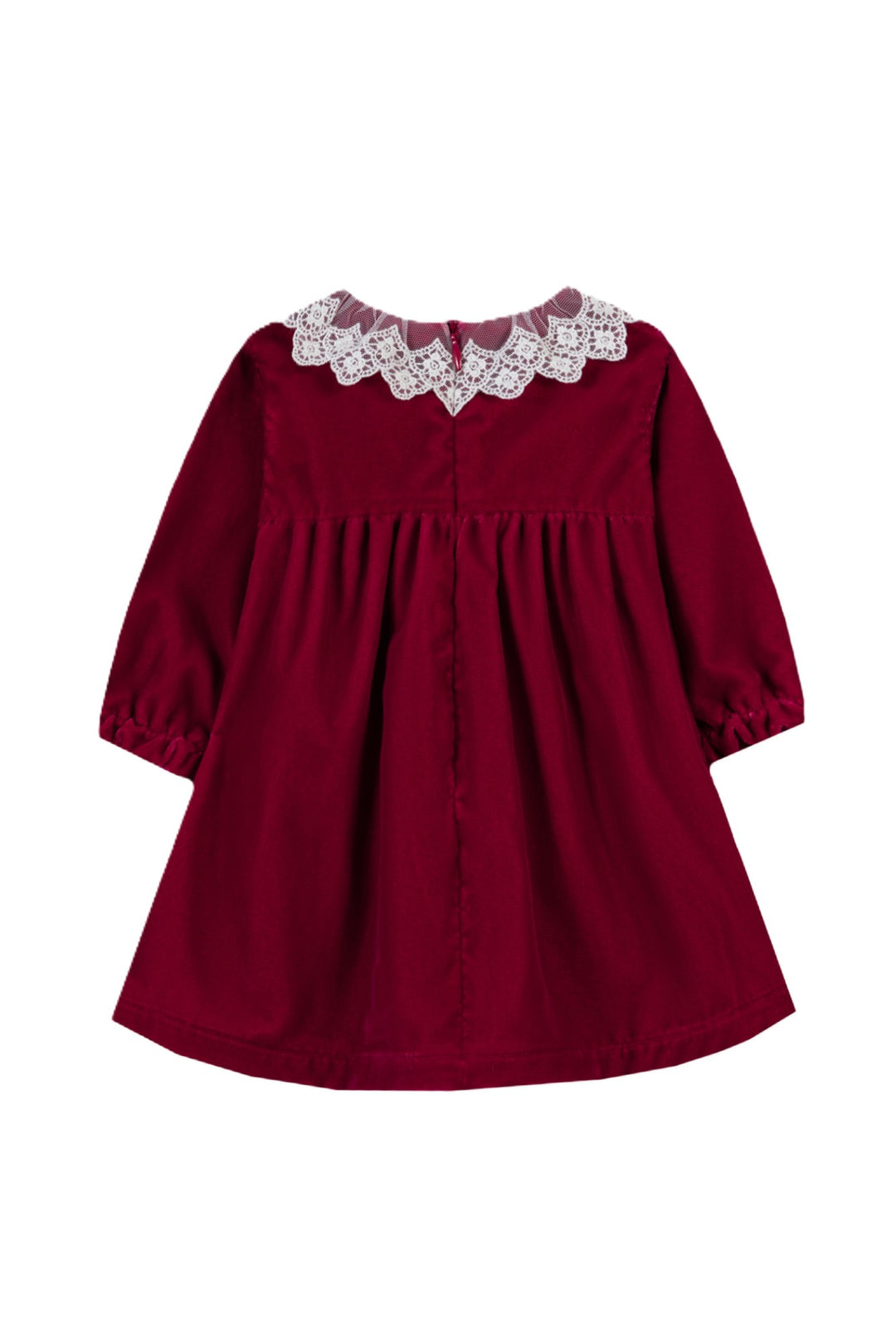 Abito cerise per neonata CD300810326H 03 Tartine et Chocolat 
