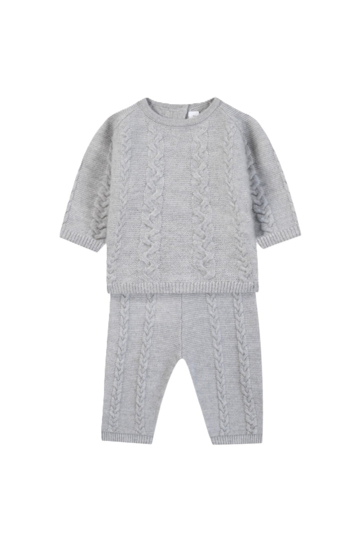 Completo grigio per neonato CD360302026H 20 Tartine et Chocolat 