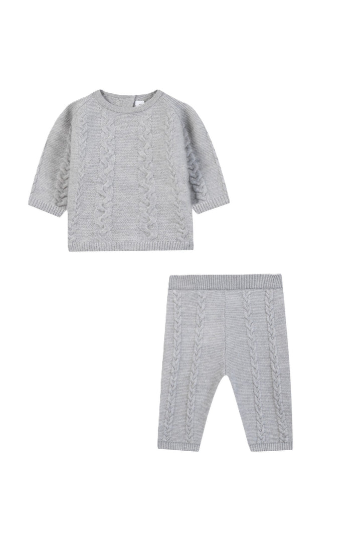 Completo grigio per neonato CD360302026H 20 Tartine et Chocolat 