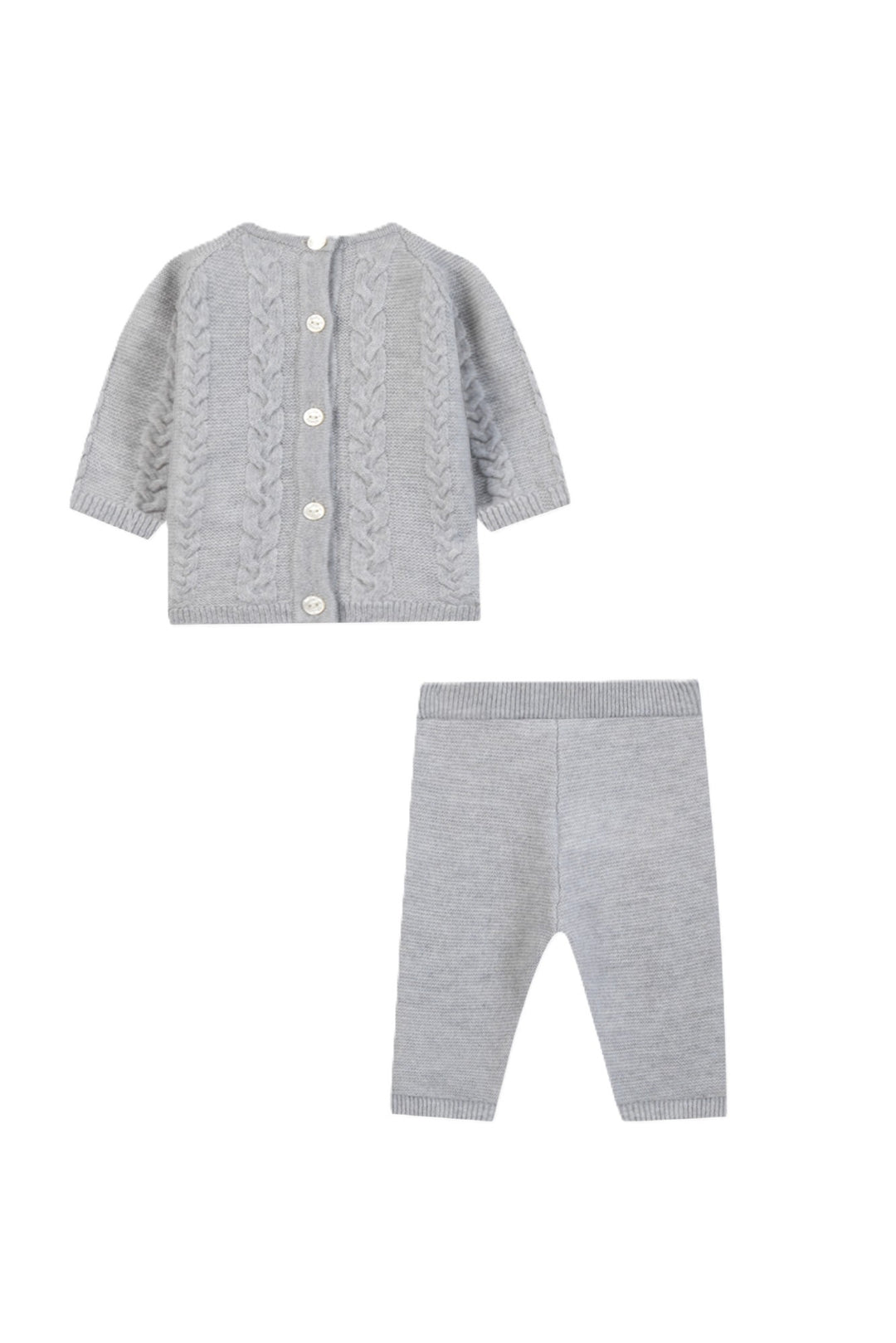 Completo grigio per neonato CD360302026H 20 Tartine et Chocolat 