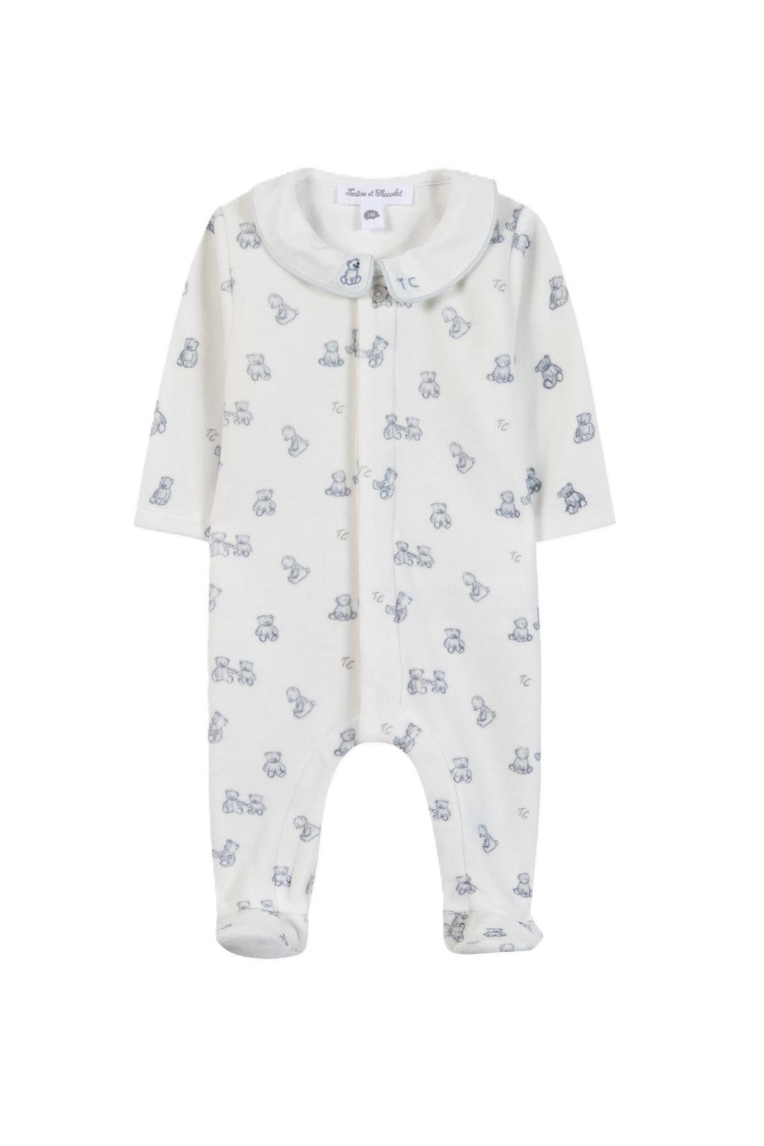 Tutina nacre per neonata CD540301326H 13 Tartine et Chocolat 