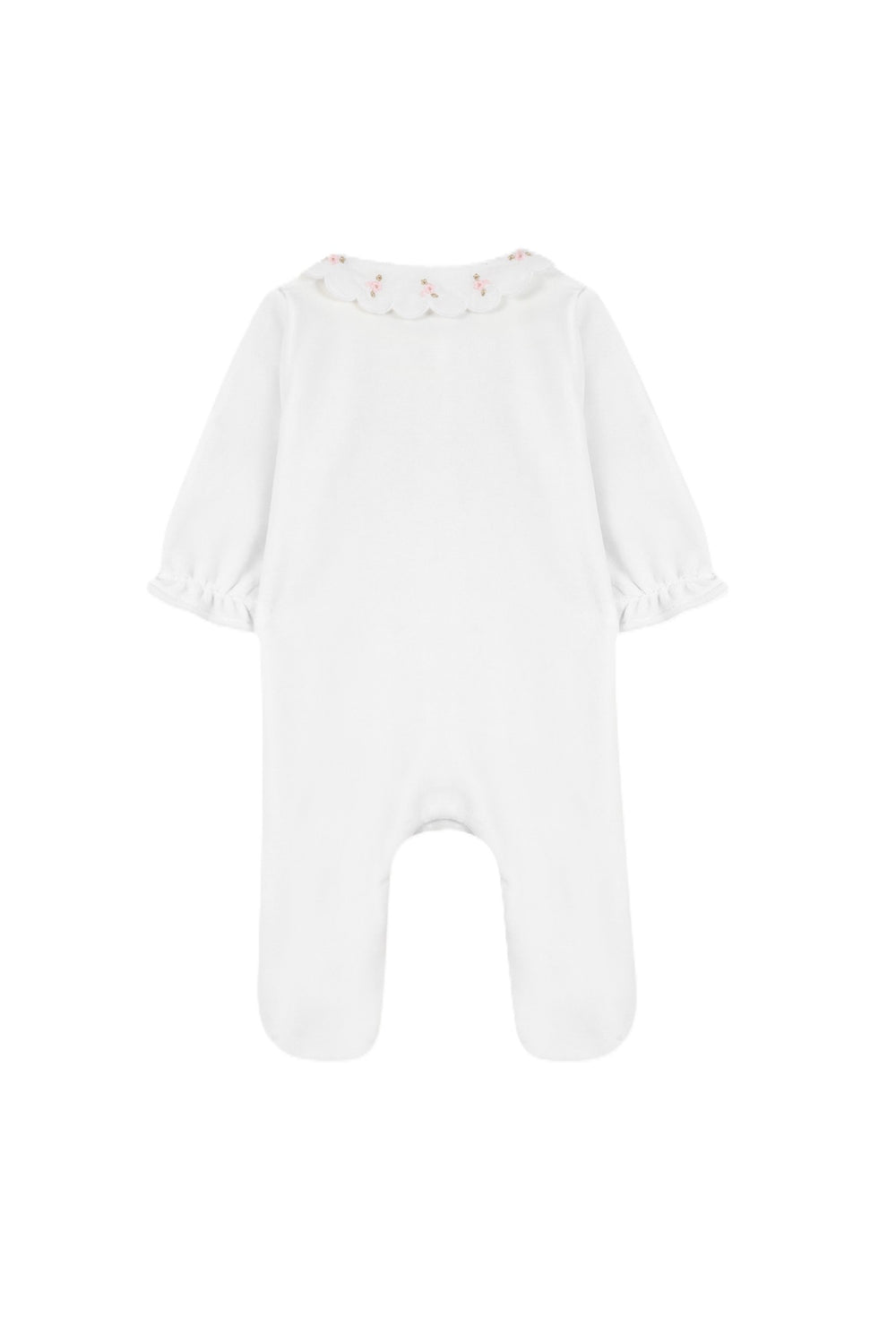 Tutina bianca per neonata CD541101326H 13 Tartine et Chocolat 