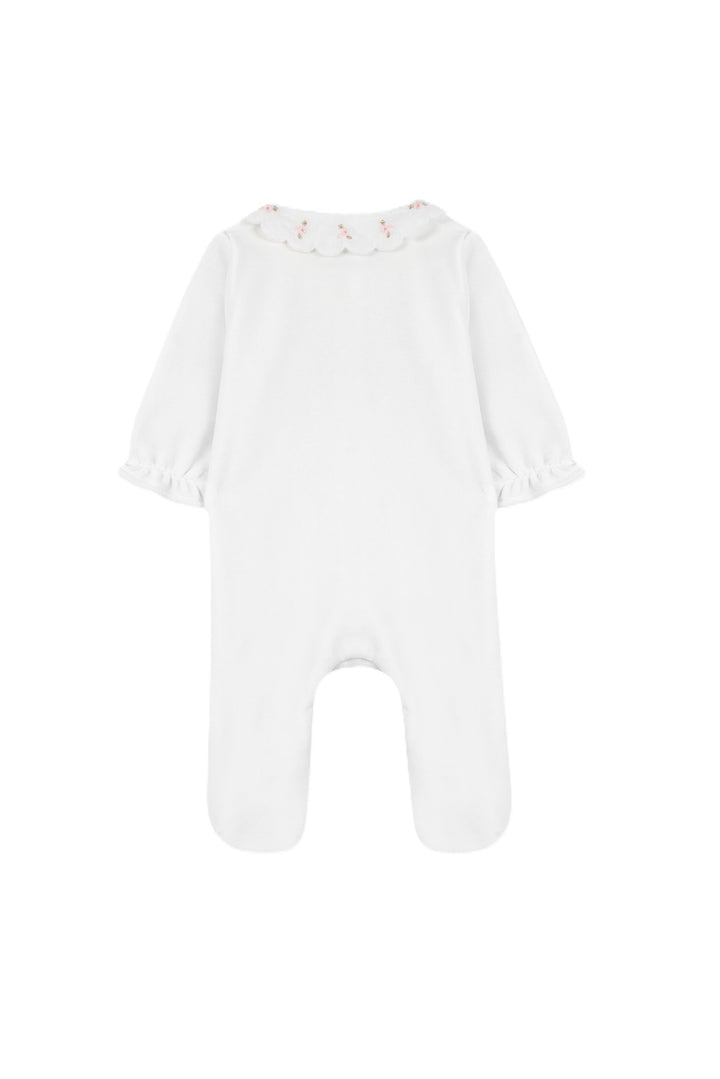 Tutina bianca per neonata CD541101326H 13 Tartine et Chocolat 