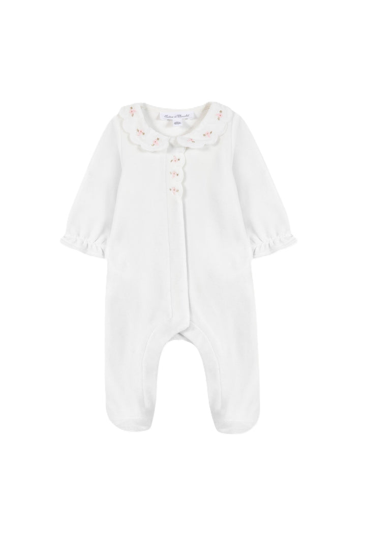 Tutina bianca per neonata CD541101326H 13 Tartine et Chocolat 