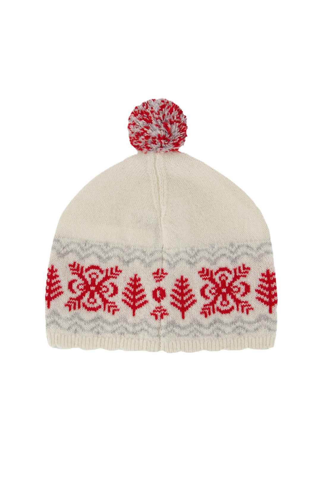 Cappello nacre/rosso per neonato CD900411326H 13 Tartine et Chocolat 