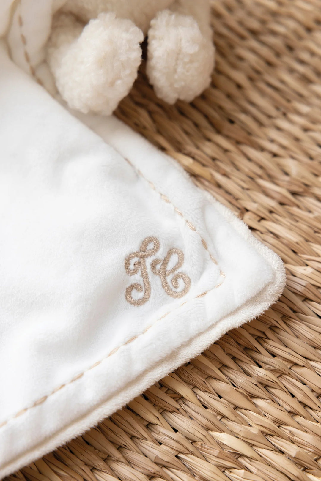 Coperta orsetto ecrù per neonato T30590H1300P 13 Tartine et Chocolat 