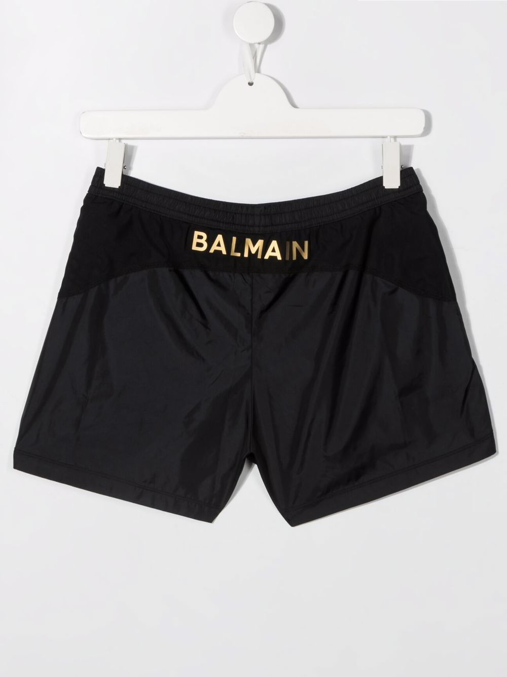 Swim shorts teen boy black 6Q6729Z0006 930 Balmain Kids 