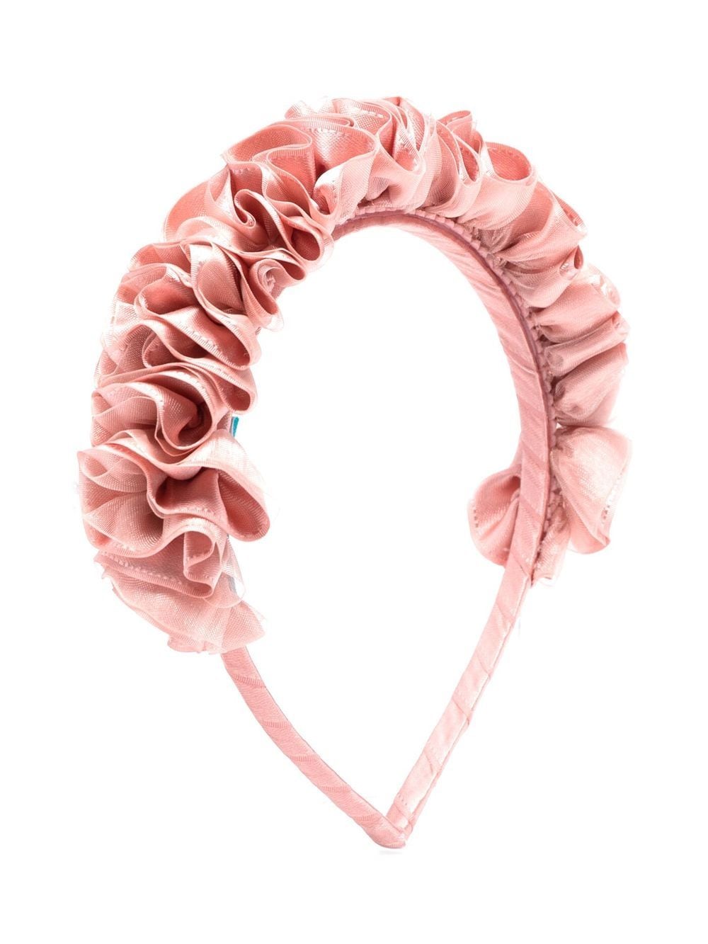 Salmon pink headband for girls