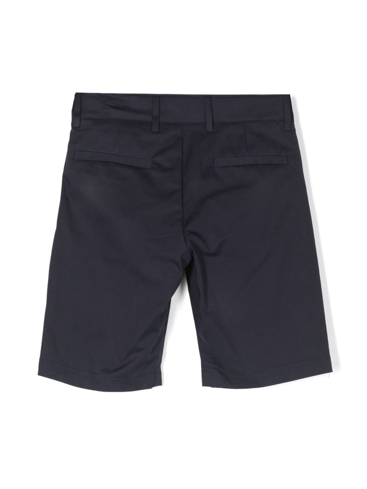 Blue Bermuda shorts for children