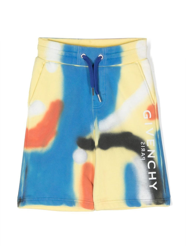 Multicolored Bermuda shorts for boys