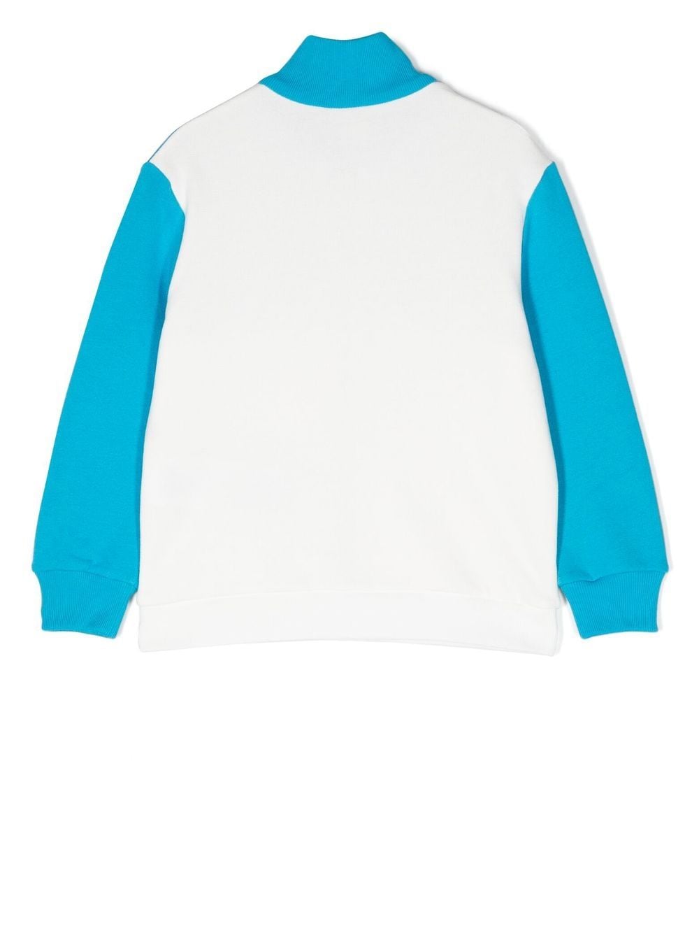 White and blue sweatshirt for boys