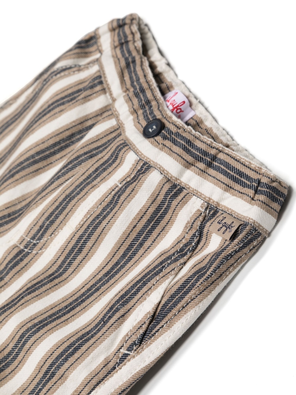 Beige and brown shorts for newborns