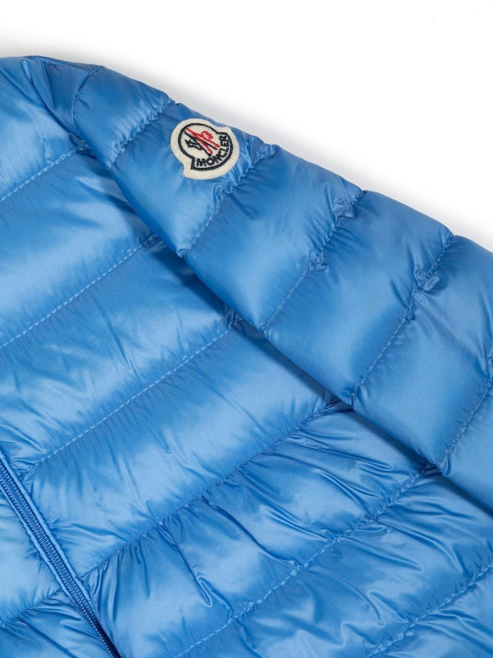 Giubboto Joelle turchese per neonata 9511A0003553048 71E Moncler Kids 