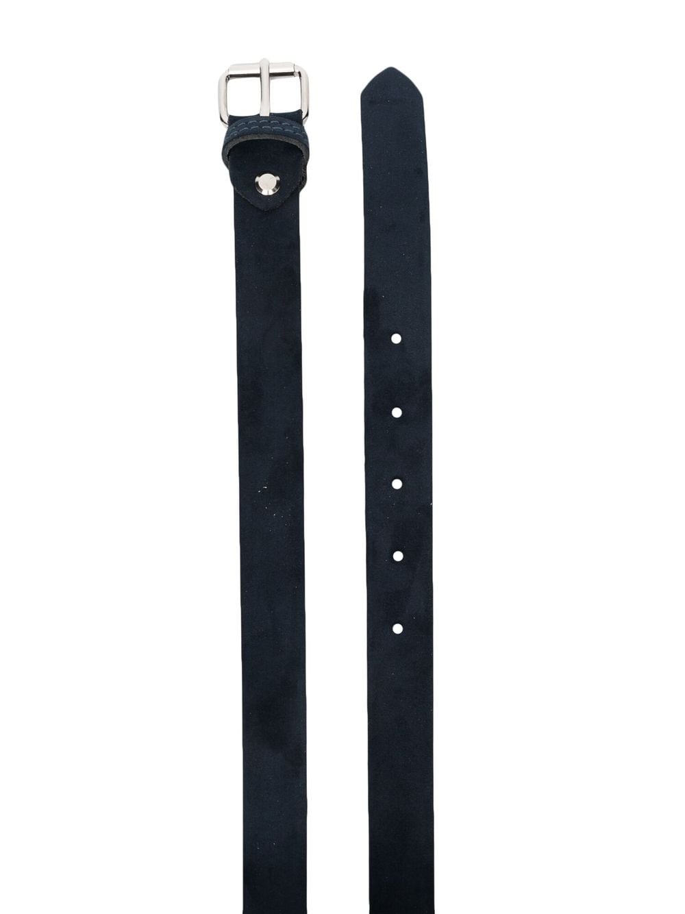 Blue leather belts for children