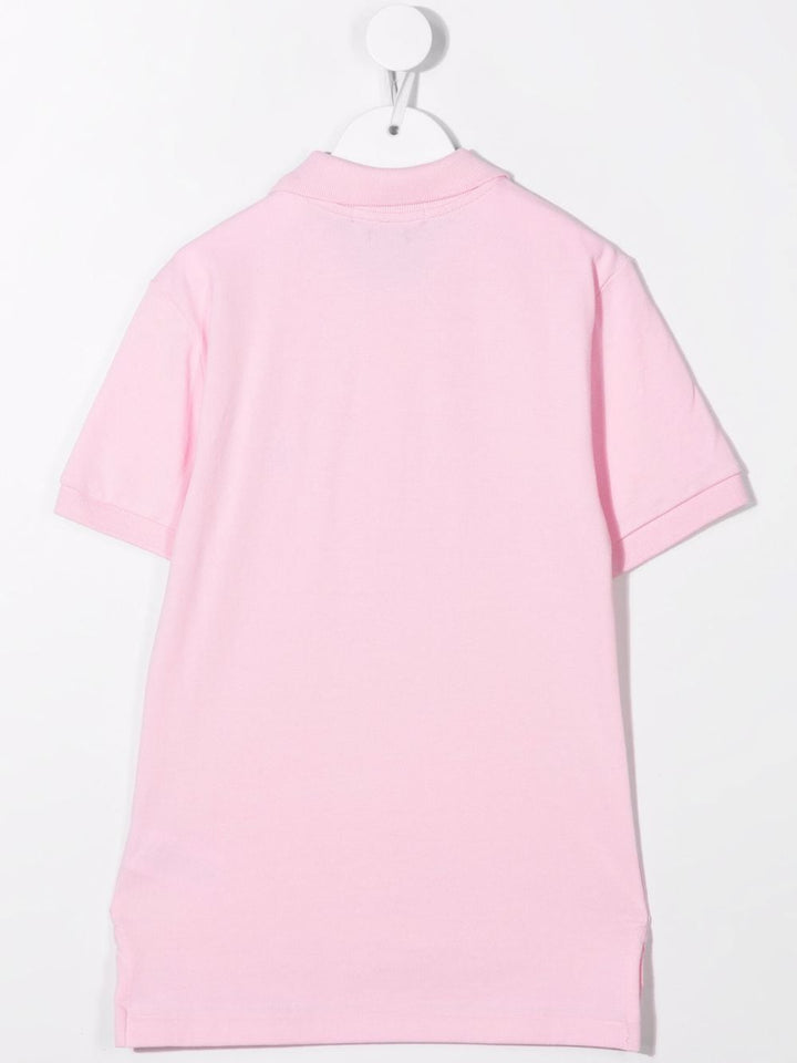 Polo shirt boy pink