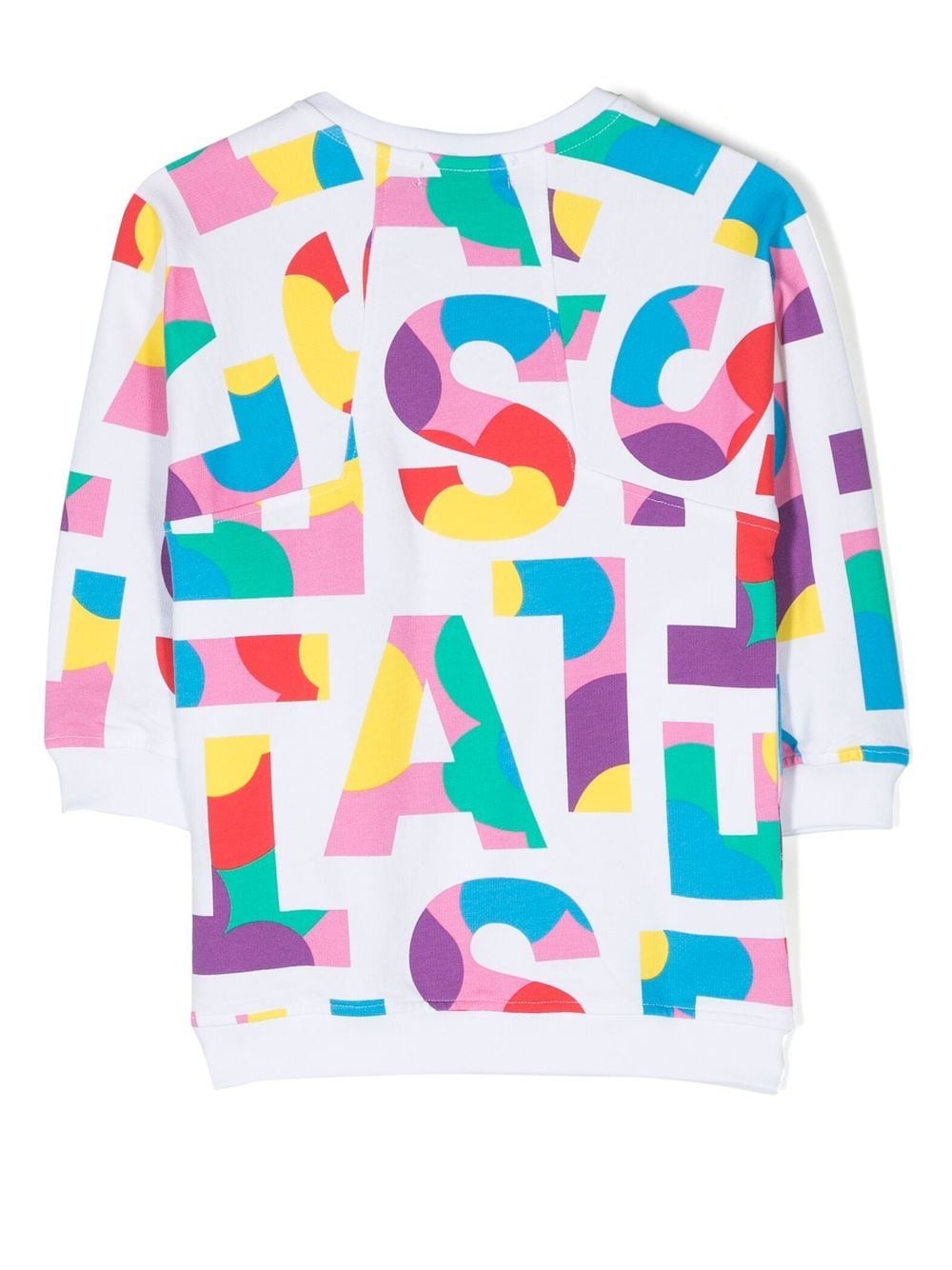 Abito bianco per bambina con logo TS1C10Z0912 100MC Stella McCartney Kids 