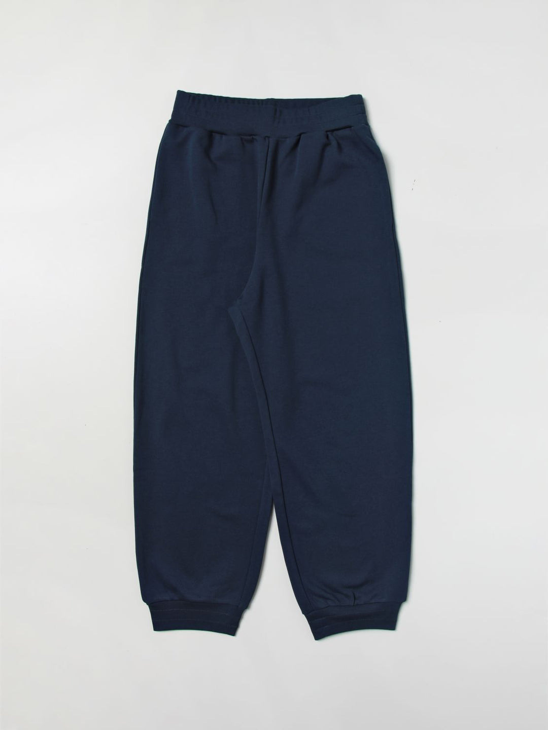 Pantalone blu navy per bambino con logo JUF0765V0 F1I11 Fendi Kids 
