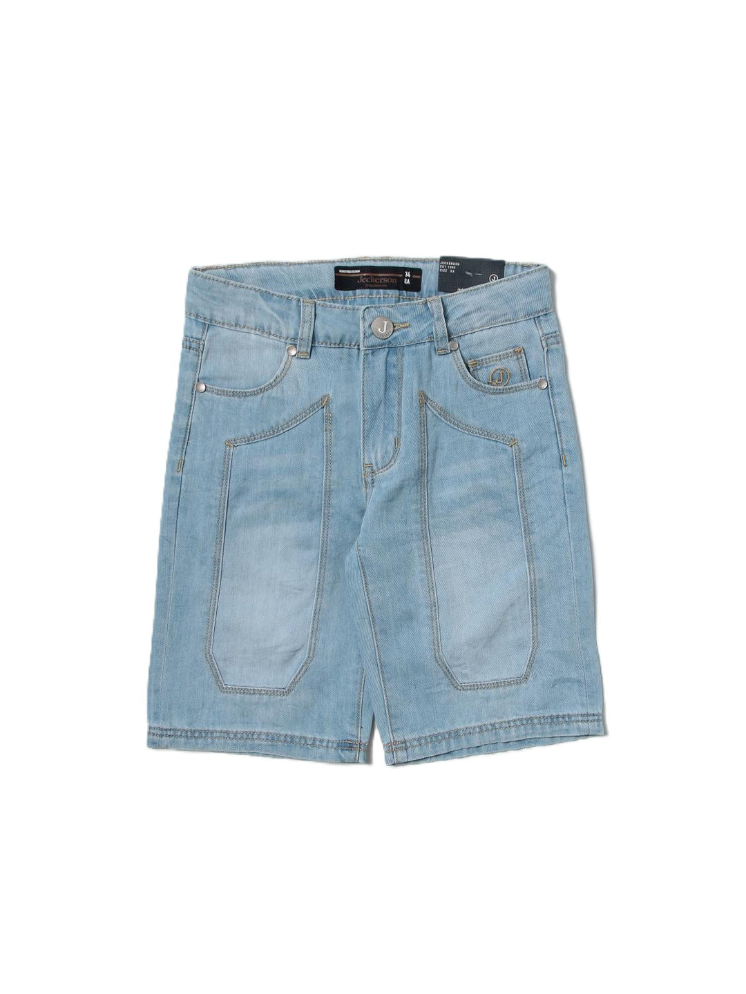 Bermuda blu chiaro per bambino J3345 JEA Jeckerson Kids 