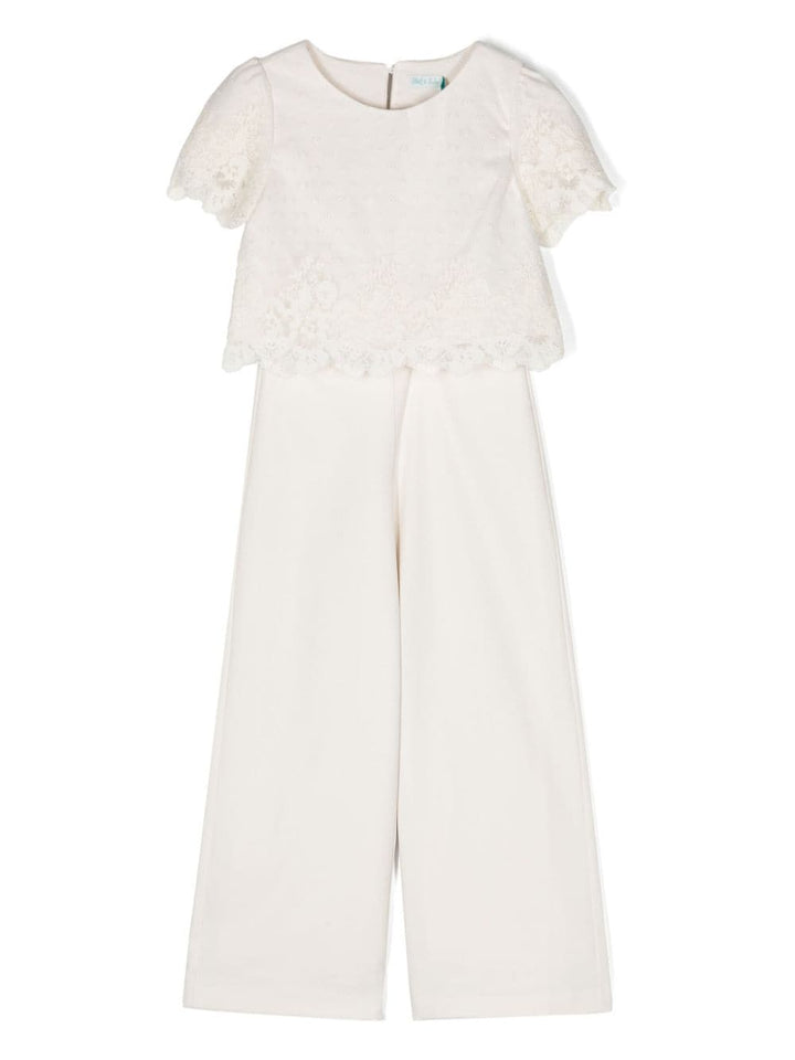 Completo bianco per bambina 5275 002 Abel & Lula 