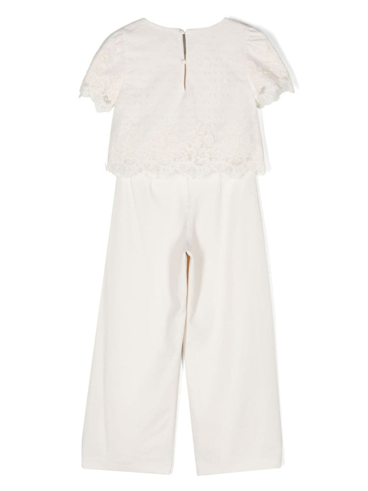 Completo bianco per bambina 5275 002 Abel & Lula 