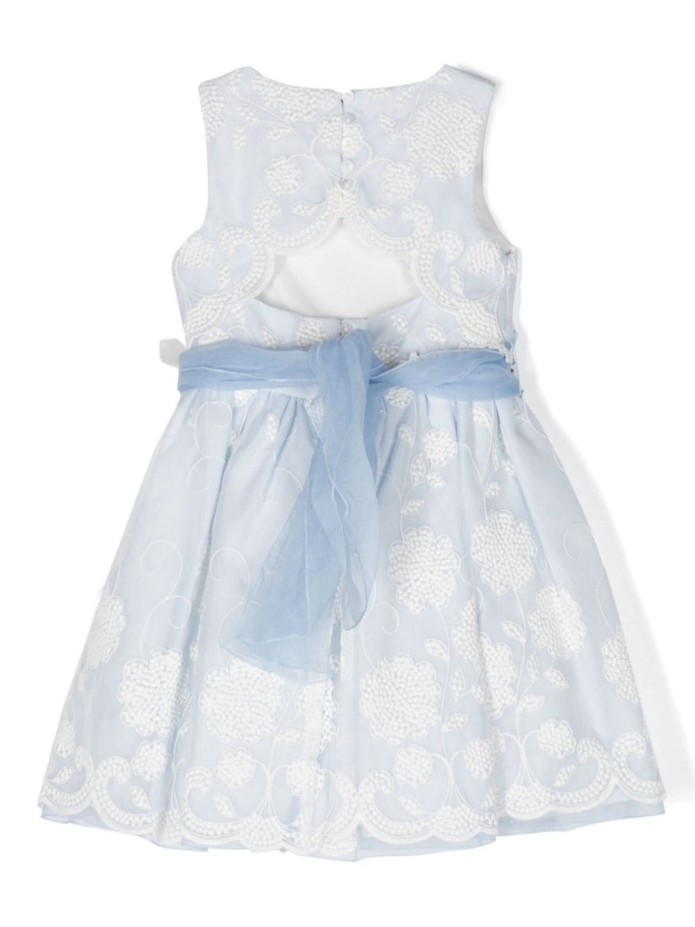 Light blue tulle dress for girls