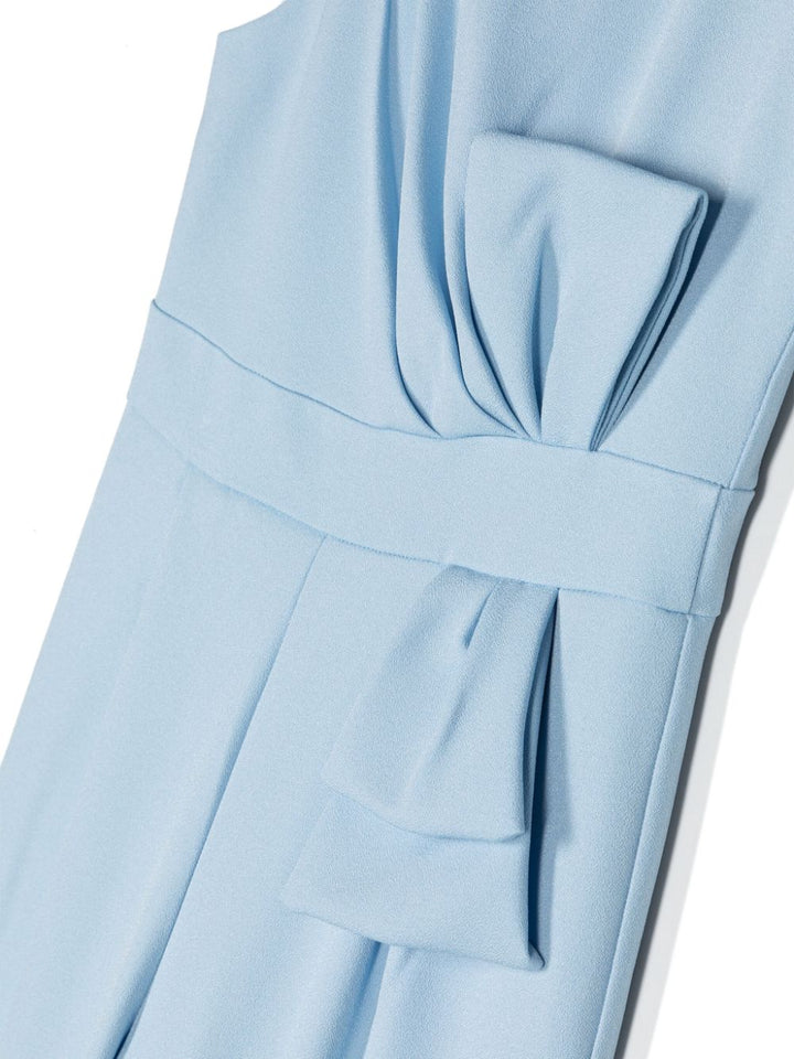 Elegant light blue outfit for girls