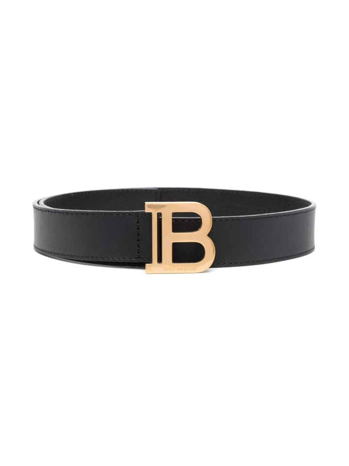 Black belt for girls with logo