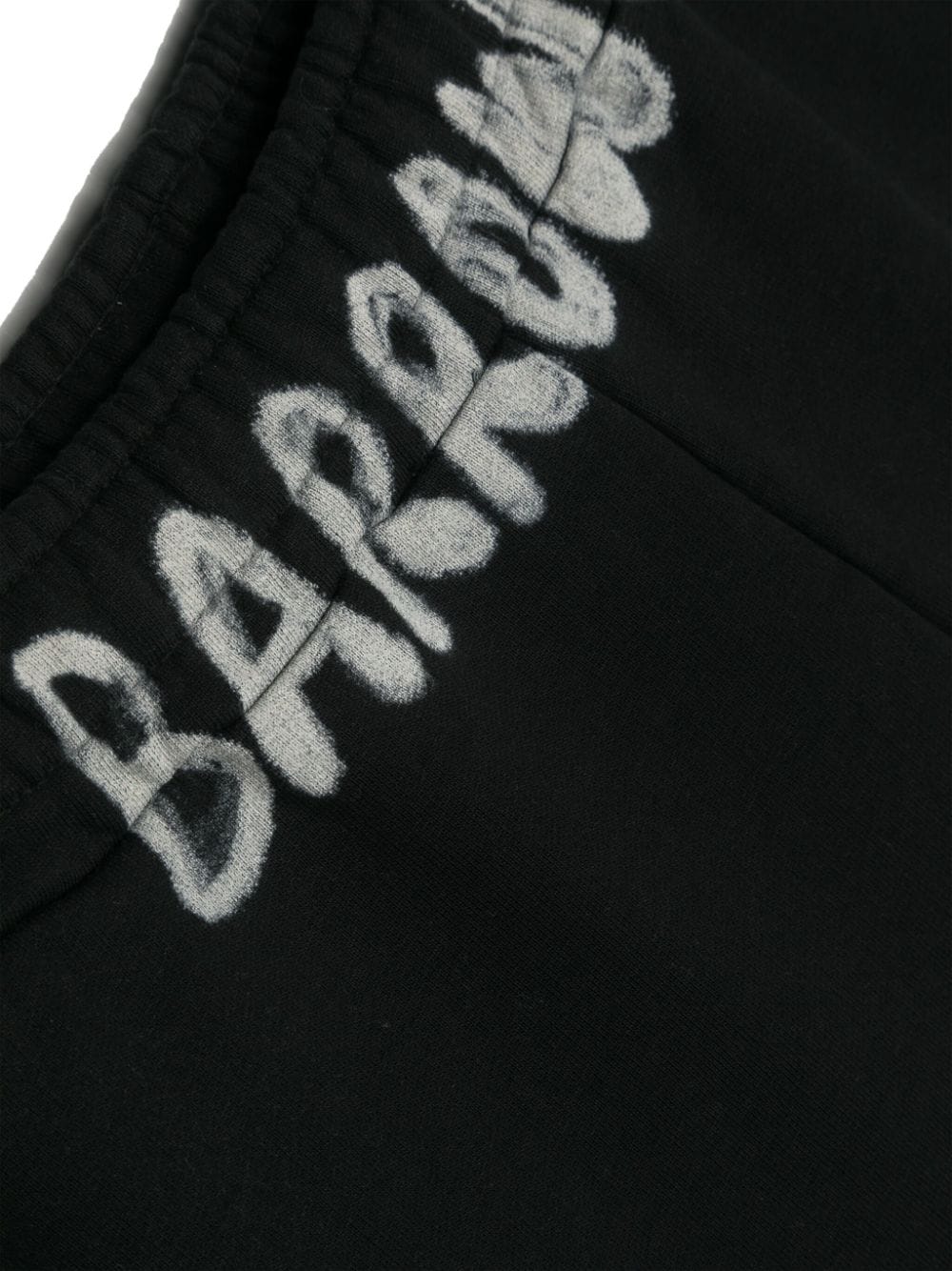 Bermuda nera per bambino con logo S4BKJGSH042 110 Barrow Kids 