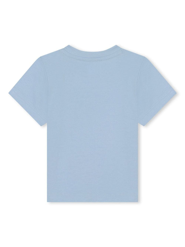 Light blue baby t-shirt with logo