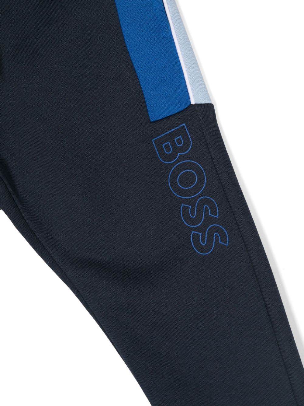 Blue sports suit for boys with logo