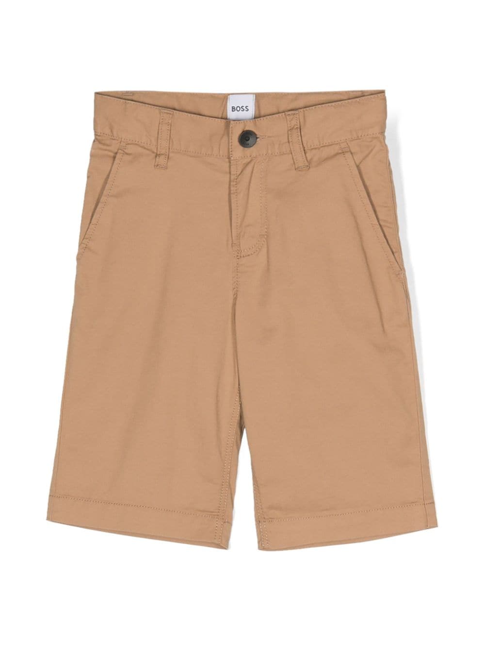 Brown Bermuda shorts for boys