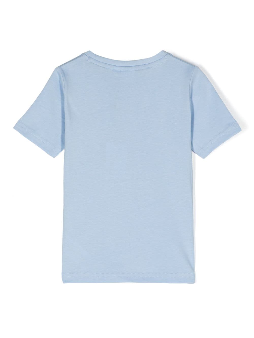 Light blue t-shirt for boys with logo