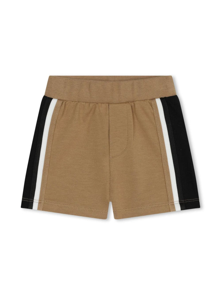Black and beige sports outfit for newborns