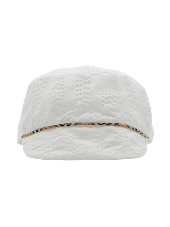 Pagliaccetto bianco per neonato 8078861 A1464 Burberry Kids 