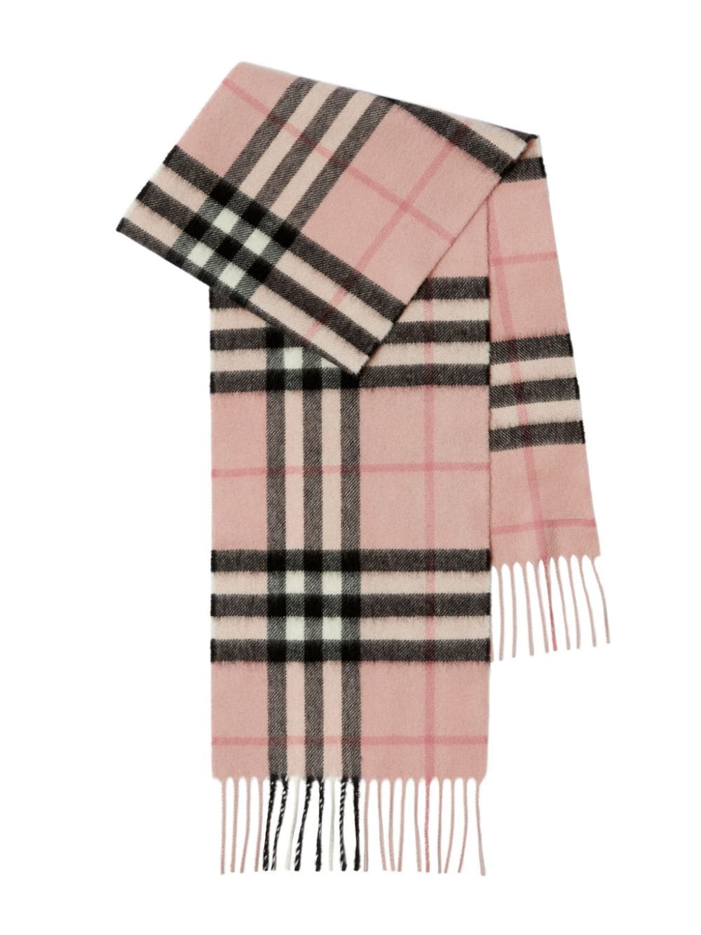 Beige children's scarf in cashmere