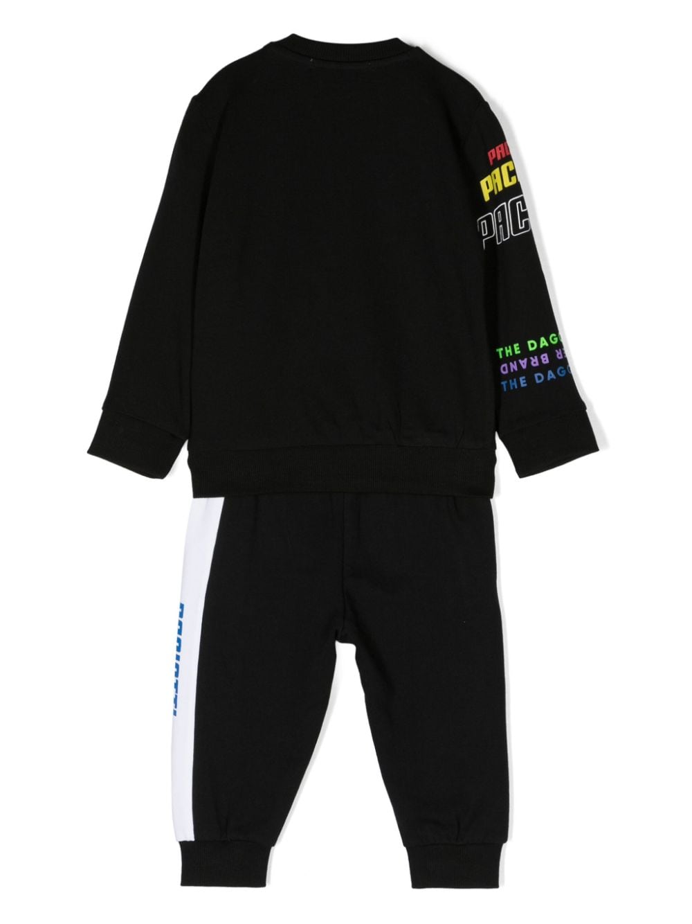 Black sports outfit for newborns