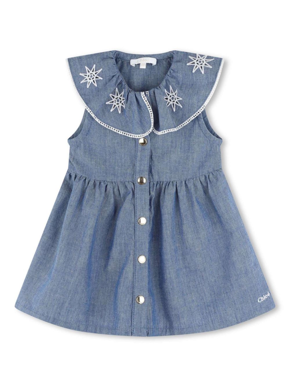 Blue dress for baby girl