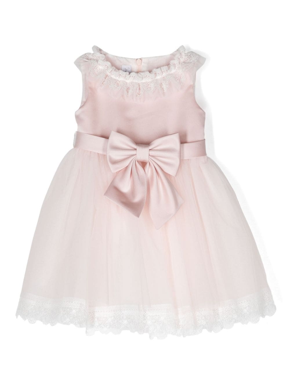Abito rosa per neonata in tulle FN1076403232 82 Colorichiari Kids 
