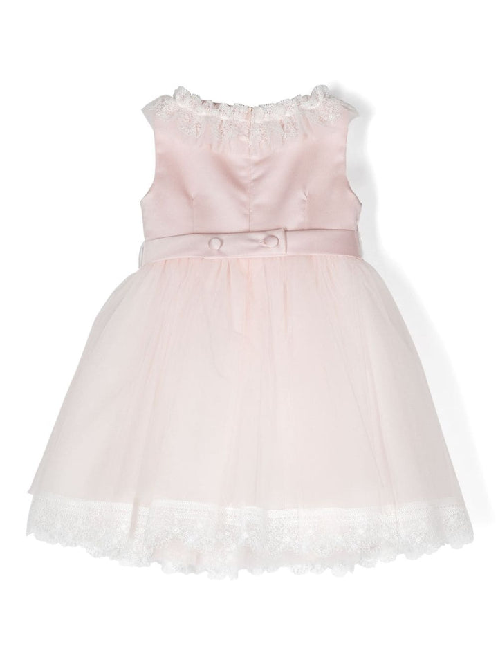 Abito rosa per neonata in tulle FN1076403232 82 Colorichiari Kids 