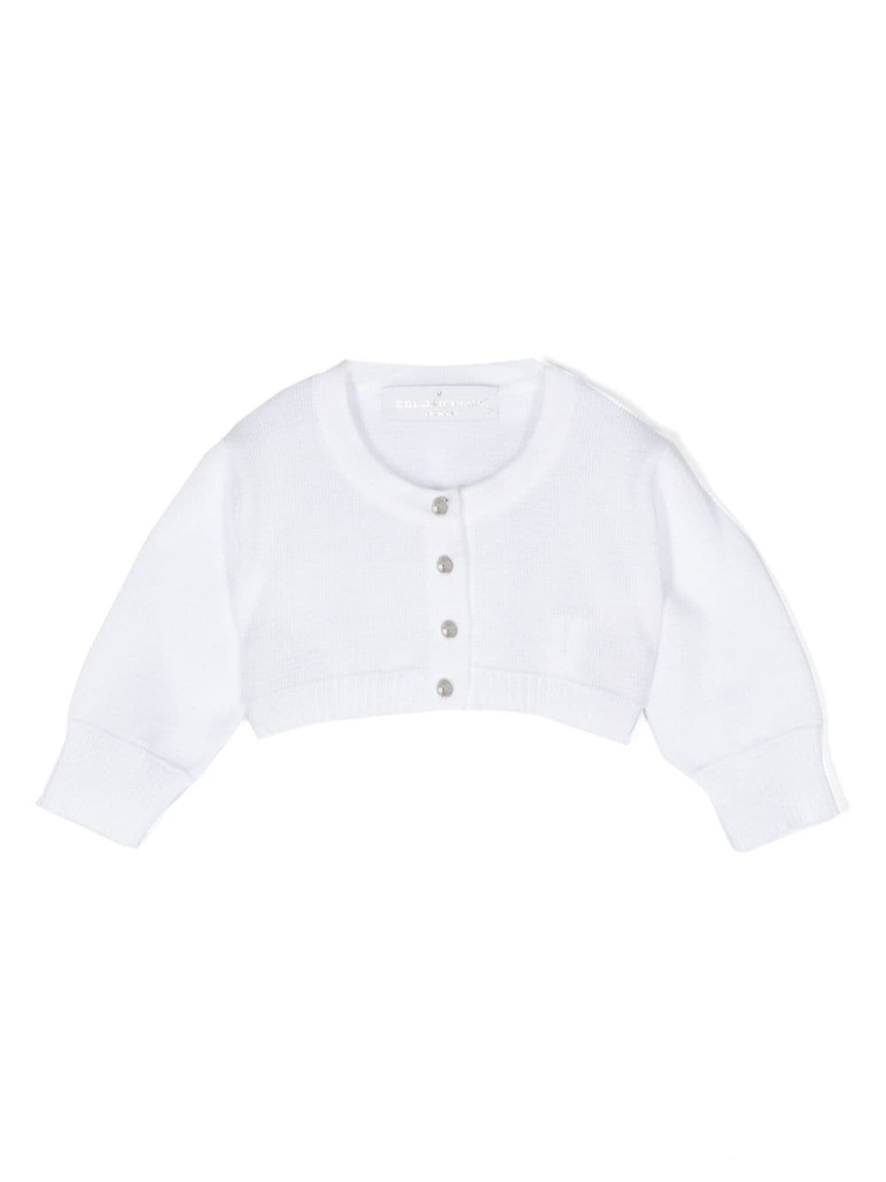 White cardigan for baby girls