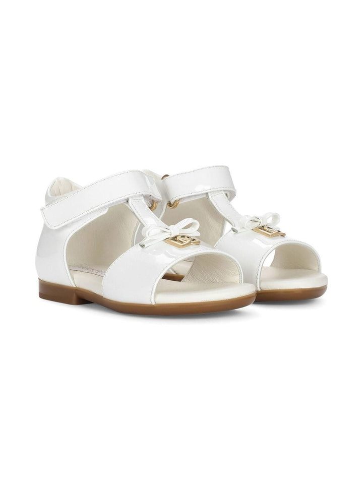 White sandals for girls