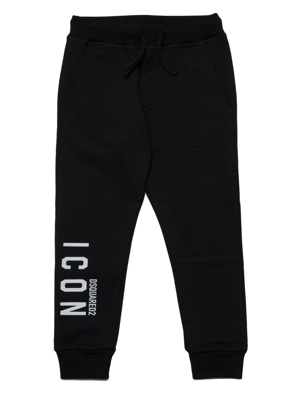 Pantalone ICON nero per bambino DQ1672D003G DQ900 Dsquared2 Kids 