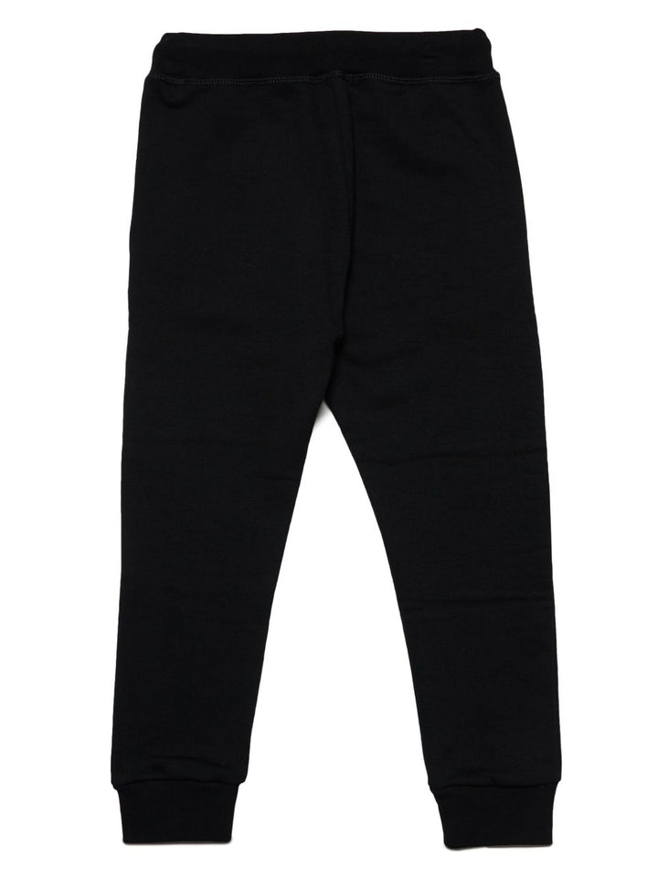 Pantalone ICON nero per bambino DQ1672D003G DQ900 Dsquared2 Kids 