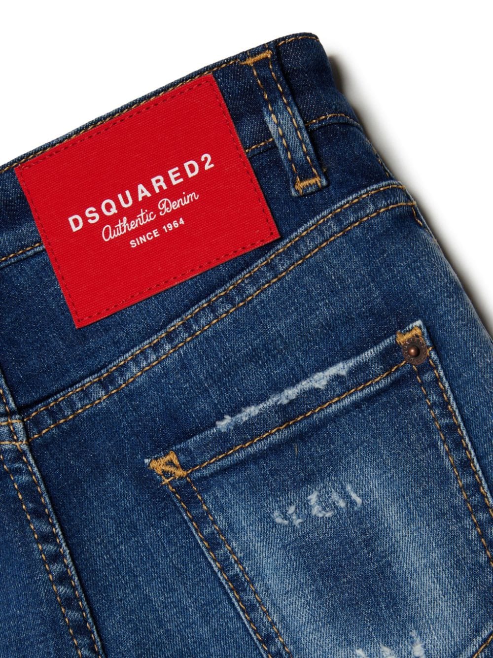 Jeans blu per bambino DQ2252D0A7G DQ01 Dsquared2 Kids 