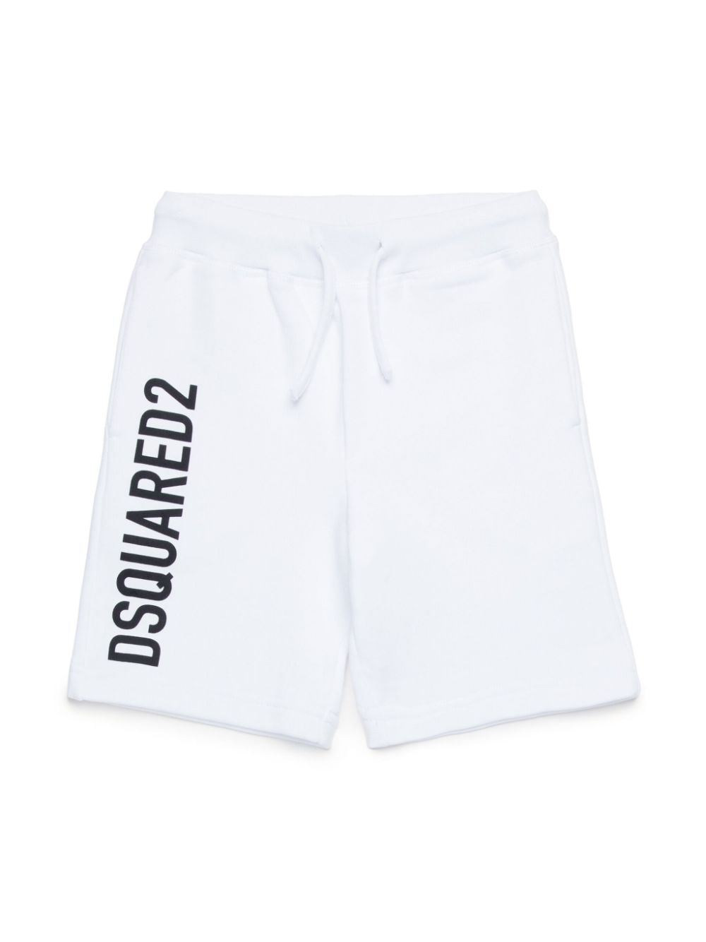 Bermuda bianca per bambino con logo DQ2262D0A4D DQ100 Dsquared2 Kids 