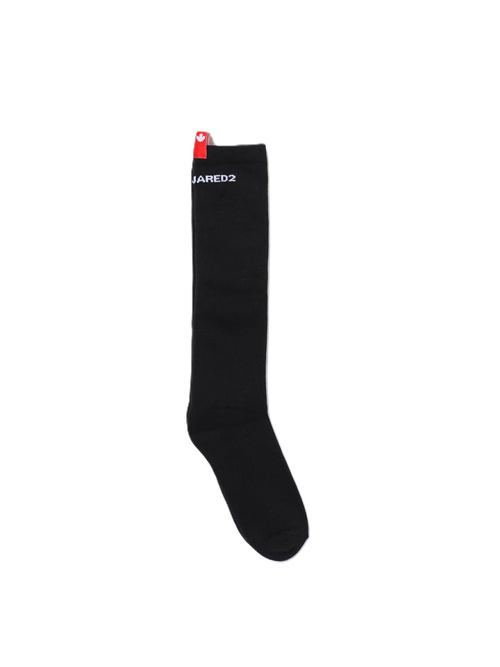 Calze nere per bambino DQ2357D0A7D DQ900 Dsquared2 Kids 
