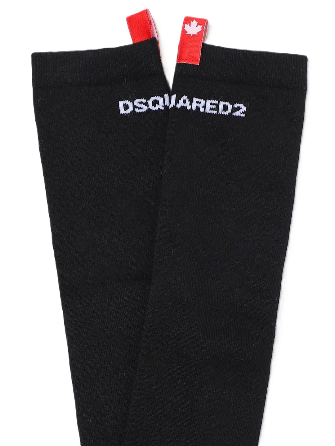 Calze nere per bambino DQ2357D0A7D DQ900 Dsquared2 Kids 