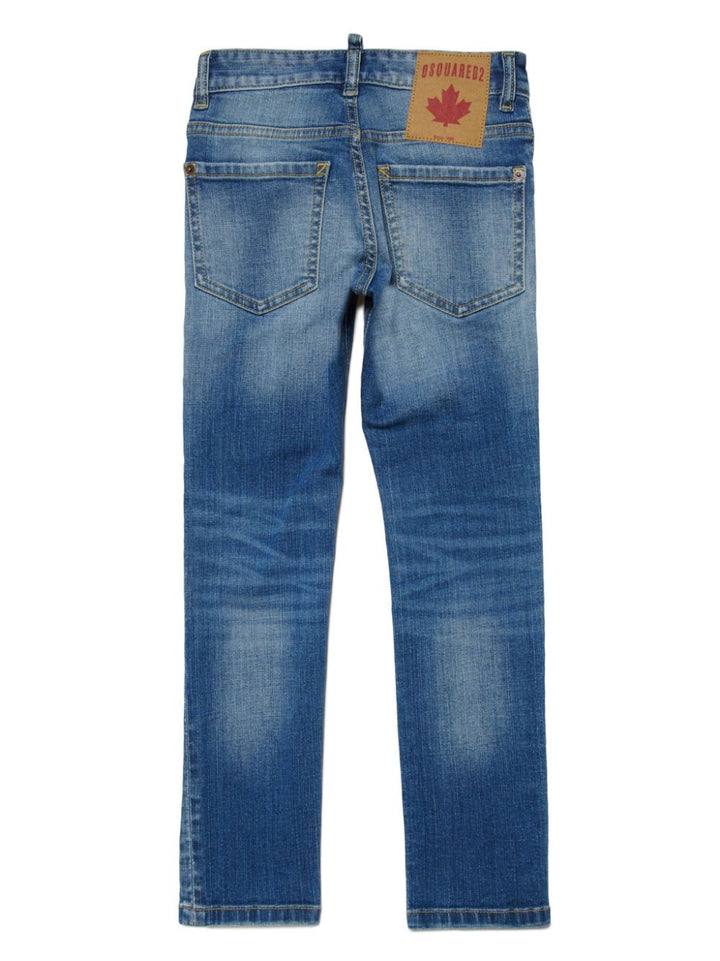 Blue denim jeans for boys