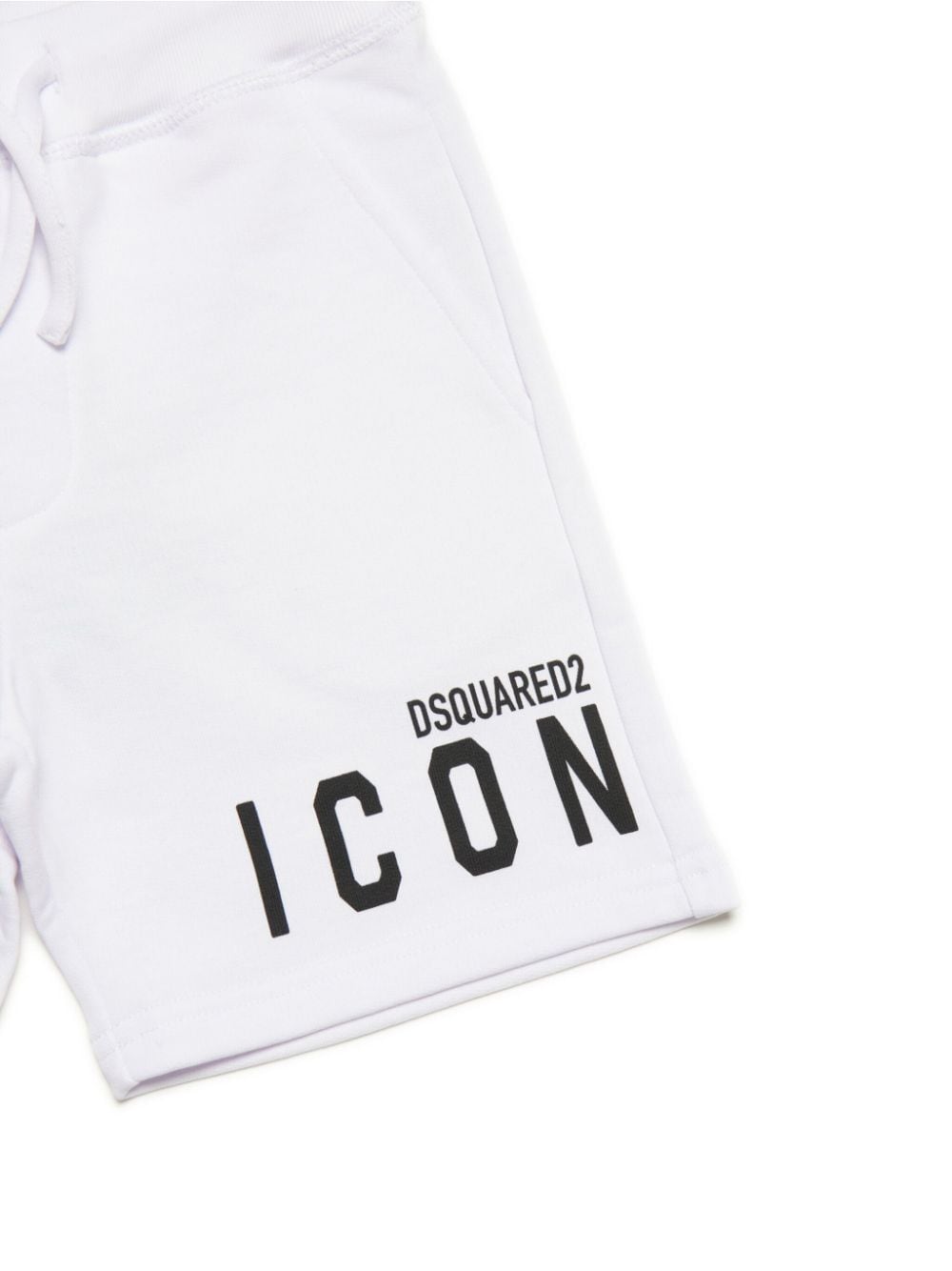 Pantaloncini bianchi per bambino con logo ICON